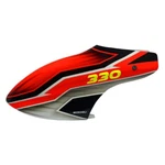 Microheli Airbrush Fiberglass Red Devil Canopy - Blade 330X / 330S New. Price: $35.99.
