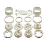 Team Associated 6643 Wheels Front + Rear Rims Transmission Brace RC10CC New. Price: $26.95.