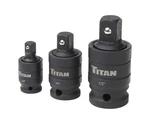 Titan 16151 1/4", 3/8" And 1/2" Drive Pin-free Locking Impact Unive... Fast Ship New. Price: $55.64.