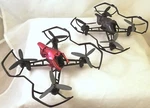 2 Untested Propel Sky Raider Rc Toy Drone Complete Body For Parts Red/titanium Used. Price: $24.99.