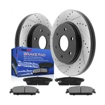 Rear Brake Rotors And Pads For 2007-2013 Chevy Silverado 1500/AVALANCHE/GMC S... New. Price: $168.74.