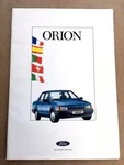 1988 Ford Orion 28-PAGE Original German Car Sales Brochure Catalog Used. Price: $9.57.