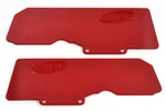New Rpm 81539 Red Mud Guards For Rear A-arms. Price: $12.25.