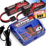 Traxxas 2832X 5000MAH 11.1V 3S 25C Lipo Batterys And 2970 Ez-peak Charger New. Price: $229.85.