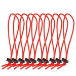 Powrig 6" Elastic Cable Ties Bungee Cords Adjustable Management Red New. Price: $17.18.