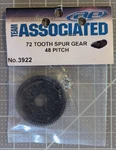 Team Associated Spur Gear 72T 48P ASC3922 New. Price: $10.59.