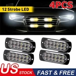 Car 12-LED Strobe Lamps Surface Mount Flashing Lights For Truck Pickup New. Price: $16.14.