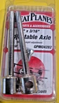 Great Planes Pn #GPMA4282 Nip! 2" 3/16" Adjustable Axle New. Price: $7.99.