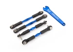 Traxxas 3741A Blue Aluminum Turnbuckles Set W/ Wrench : Rustler Vxl XL5 New. Price: $22.00.