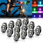 12PCS Wireless Led Strobe Lights Rechargeable Remote Control For Aircraft Bike New. Price: $28.89.