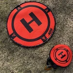Hoodman Drone Launch Pad, 2' Diameter Tri-fold With Carry Case Carabiner Used. Price: $45.00.