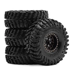 4PCS Brass 1.0 Tires Beadlock Wheel Rims Set For 1/24 Crawler Car Axial SCX24 New. Price: $42.98.