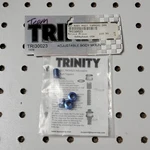 Trinity Rc 5MM Adjustable Body Mount Post Toppers Blue Anodized Aluminum Nos New. Price: $10.95.