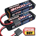 Traxxas 2S 3000MAH Id Battery Packs 2827X For Rustler Stampede Slash New. Price: $79.90.