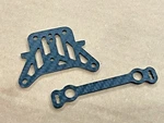 Carbon Fiber Steering Plate Mount Front Top Brace Kyosho Inferno MP9 TKI4 New. Price: $22.49.