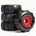 Dustail Pre-glued Sand & Snow Paddle Wheel Tire Set For 1/10 Rc Truck Fits ... New. Price: $41.65.