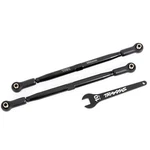 Traxxas 7897A Front Tubes 7075-T6 Aluminum 188MM Toe Links Black (2) : X-maxx New. Price: $59.95.