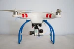 Summitlink Blue Tall Extended Landing Gear For Dji Phantom 1 2 Vision Wide New. Price: $8.09.