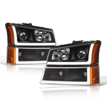 Alpha Owls 8719619 Projector Headlights With Signal Bumper Lamps & White Led ... New. Price: $245.79.
