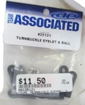Team Associated 25121 Turnbuckle Eyelet And Ball New. Price: $11.50.