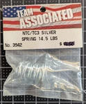 Team Associated NTC/TC3 Silver Sprins 14.5 Lbs. ASC3942 New. Price: $10.99.