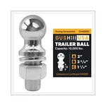 Gushill Usa GH40090 Chrome Trailer Hitch Ball, 10,000 Lbs, 2-INCH Diameter, 1... New. Price: $30.44.