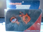Traxxas #8937A Steering Blocks 6061-T6 Aluminum (orang-anodized) Maxx New Pkg. Price: $39.99.