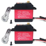 Annimos Pack Of Digital Servo 25KG Full Metal Gear High X 2PCS(270 ) New. Price: $47.99.