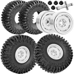 (4PCS) Aluminum 1.9 Beadlock Wheel Rims Heavy Duty For 1/10 SCX10 Ii Sc... New. Price: $51.61.