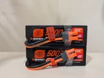 TWO(2) Spektrum 14.8V 5000MAH 4S 100C Smart G2 Hardcase Lipo Battery: IC5, New. Price: $179.00.
