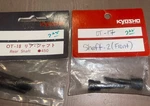 Kyosho OT-18 And OT-17 Diff Outdrives Front Rear Buggy Optima New. Price: $18.00.