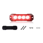 Red Surface Mount Emergency Strobe Light 1PCS, Low Profile 4-LED Mini Fla... New. Price: $41.66.