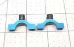 Vintage Rc Losi Xxx Series Rear Body Mount Brace Aluminum Blue Pair Trinity Used. Price: $99.88.