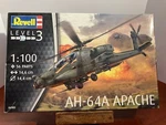 Revell AH-64A Apache Helicopter Model Kit 1:100 Level 3 Factory Sealed New. Price: $12.17.