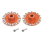 New Gpm Alum 7075 +1.5MM Hex With Brake Disk/silver Lining Orange : Losi. Price: $16.49.