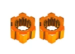 Traxxas 10954-ORNG Front Aluminum Wheel Hex Hubs Orange For Pro Scale Sand Car New. Price: $29.95.