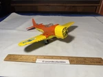Vintage 1960'S Hubley Kiddie Toy Flying Circus Airplane Nice Paint P-47 Used. Price: $59.95.