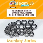 Team Losi Baja Rey 2.0 Ford F100, Raptor - 24 Pcs Rubber Sealed Bearings Kit New. Price: $23.99.