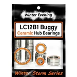 Racing LC12B1 Buggy Hubs (8 Pcs Stainless + Ceramic Bearings Kit) New. Price: $32.95.