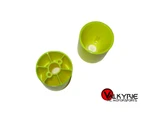 Rc Associated 1:12 Pan Car Rear Wheels Dish Plastic Yellow (2) 3609Y Hole New. Price: $14.94.