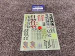 Kyosho One Type R Decal Sheet 39777 New Sealed Vintage. Price: $14.99.