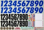 Tamiya 66453 Rc Number Sticker New. Price: $30.00.