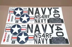 Top Flite T-34B Mentor Giant Scale Oem Original Decals T349D01 Hobbico Stickers Brand. Price: $34.95.