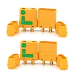 2-PAIR Amass XT90-S Anti Spark 4.5MM Connector Plug Male/female Free Us Shipping New. Price: $8.99.