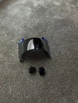 Nxtrnd VZR3 Football Visor , Mirror With Blue Stickers New. Price: $40.00.
