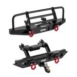 Injora 37G Front And 26G Rear Bumper Cnc Aluminum With Light For 1/18... New. Price: $53.99.