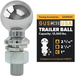 Gushill Usa GH40039 Chrome Trailer Hitch Ball, 12,000 Lbs, 2-5/16INCH Diameter New. Price: $14.99.