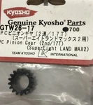 Kyosho GTW26-17 Pinion Gear (2ND/17T) New. Price: $9.00.