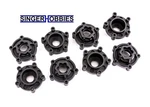 Traxxas 9567 Hubs, +5 Mm (4), +10 (fits #9572 Wheels) Sledge TRA1 New. Price: $14.00.
