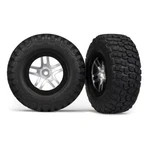 Traxxas 6873X Tires/wheels Assembled Black Beadlock (2) New. Price: $24.95.